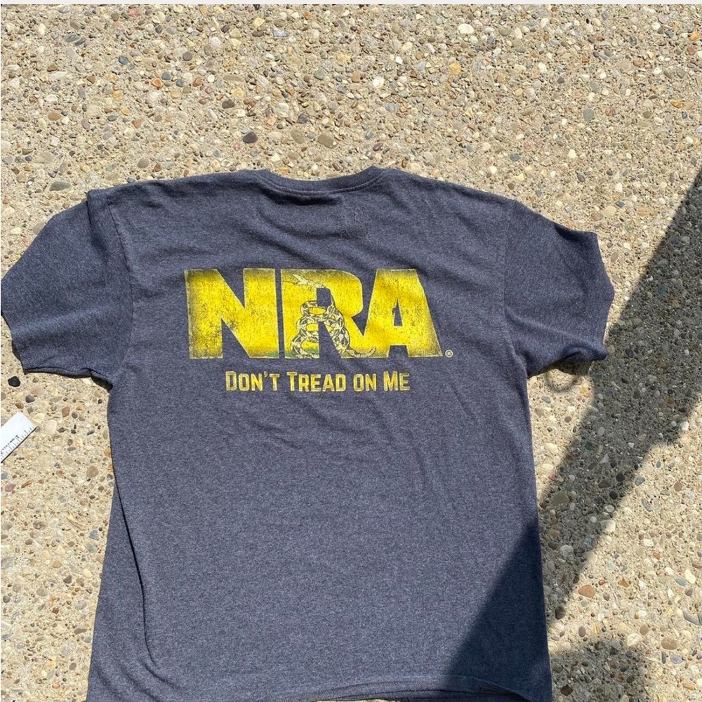 NRA tee shirt. DELTA PRO WEIGHT • T-SHIRTS. - Dark grey